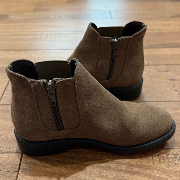 Enzo Tesoti Girls Brown Suede Ankle Boots - Size 32 Spain / US Girls 1 - Picture 8 of 16